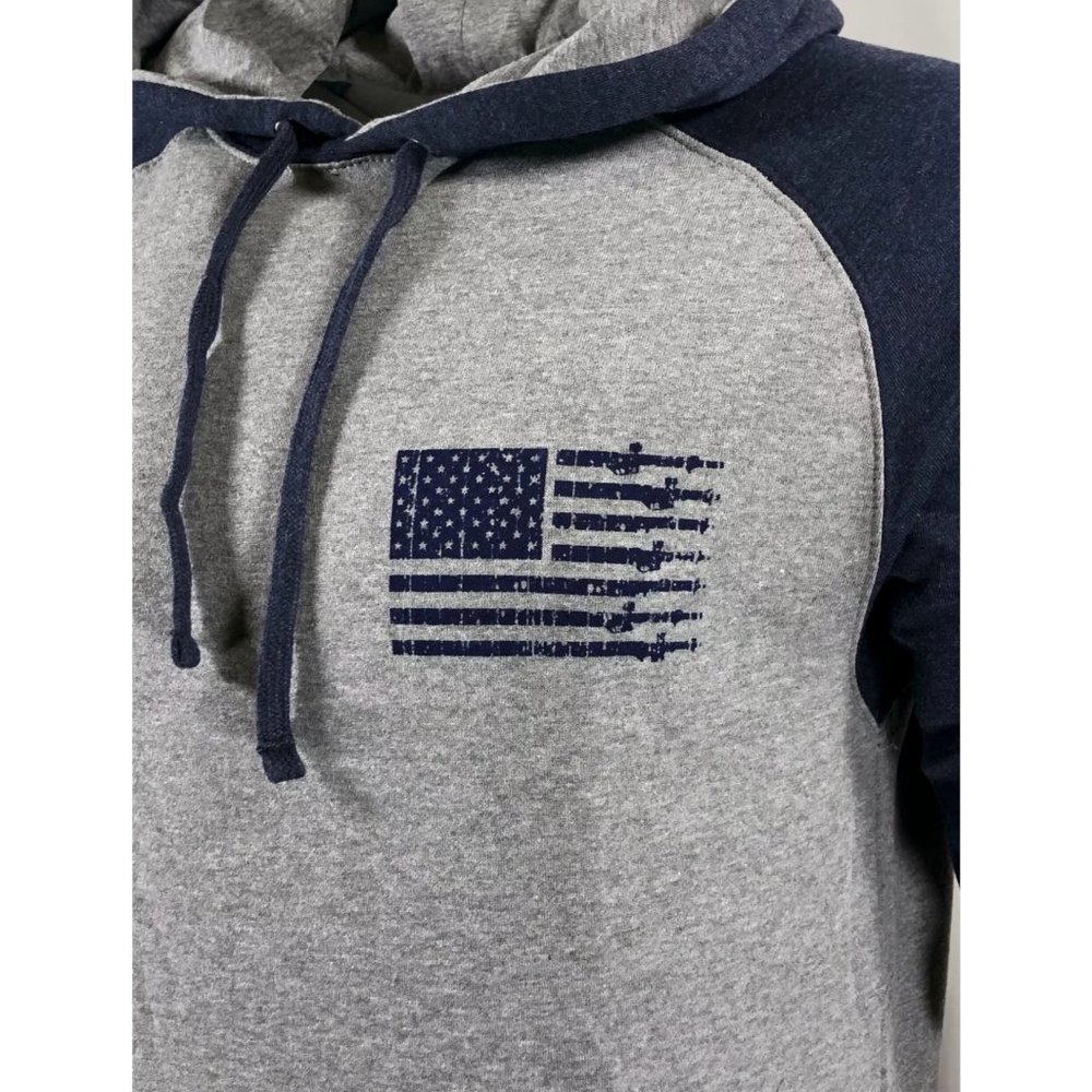Howitzer Style Men's Hoodie FORGED IN FREEDOM Mili - Picture 9 of 14